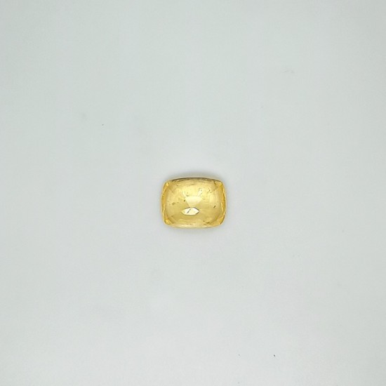 Yellow Sapphire (Pukhraj) 8.76 Ct Lab Tested